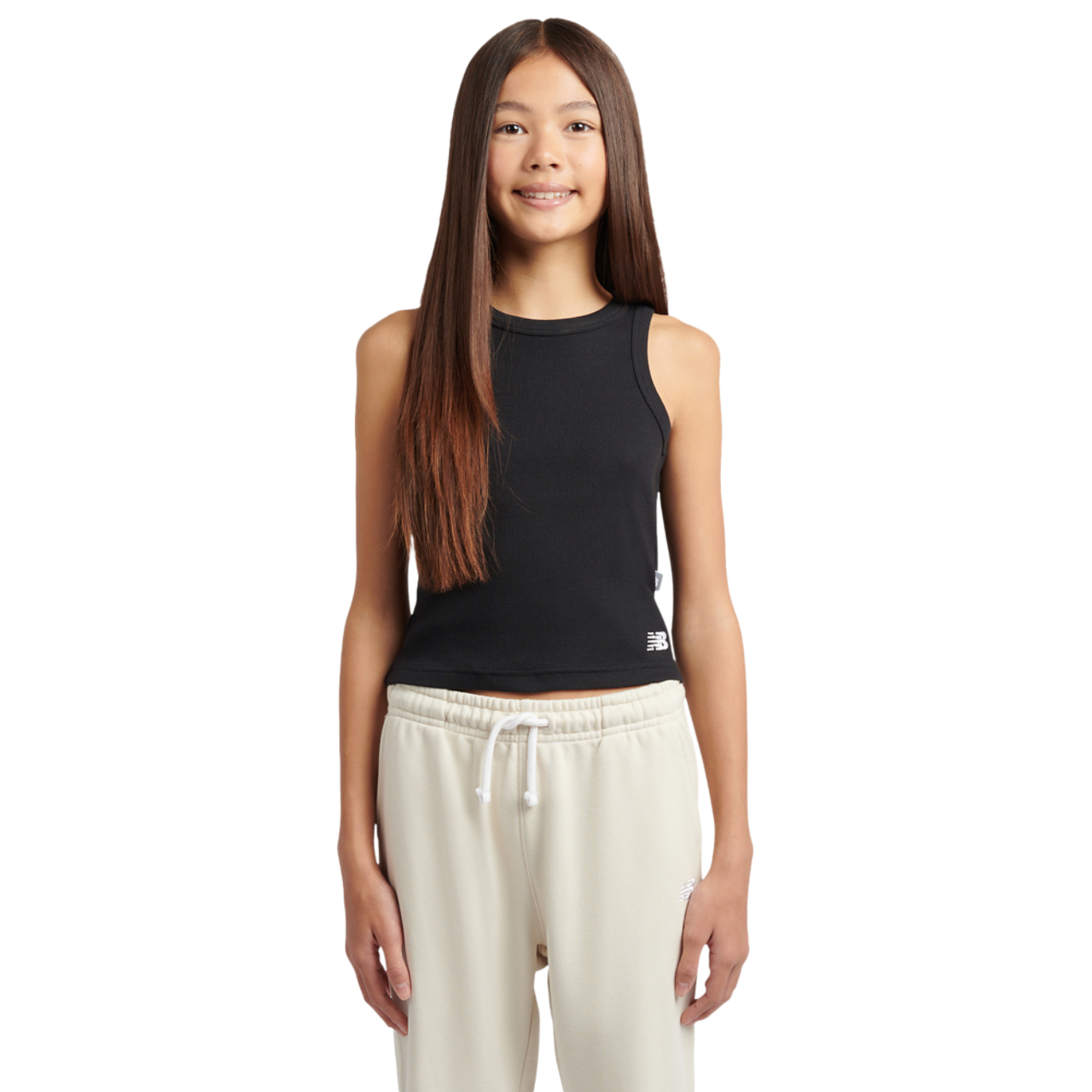 New Balance RIB VEST TANK TOP Rib Vest Tank Top Vest Image 1 of 8. Tap to open photo gallery.