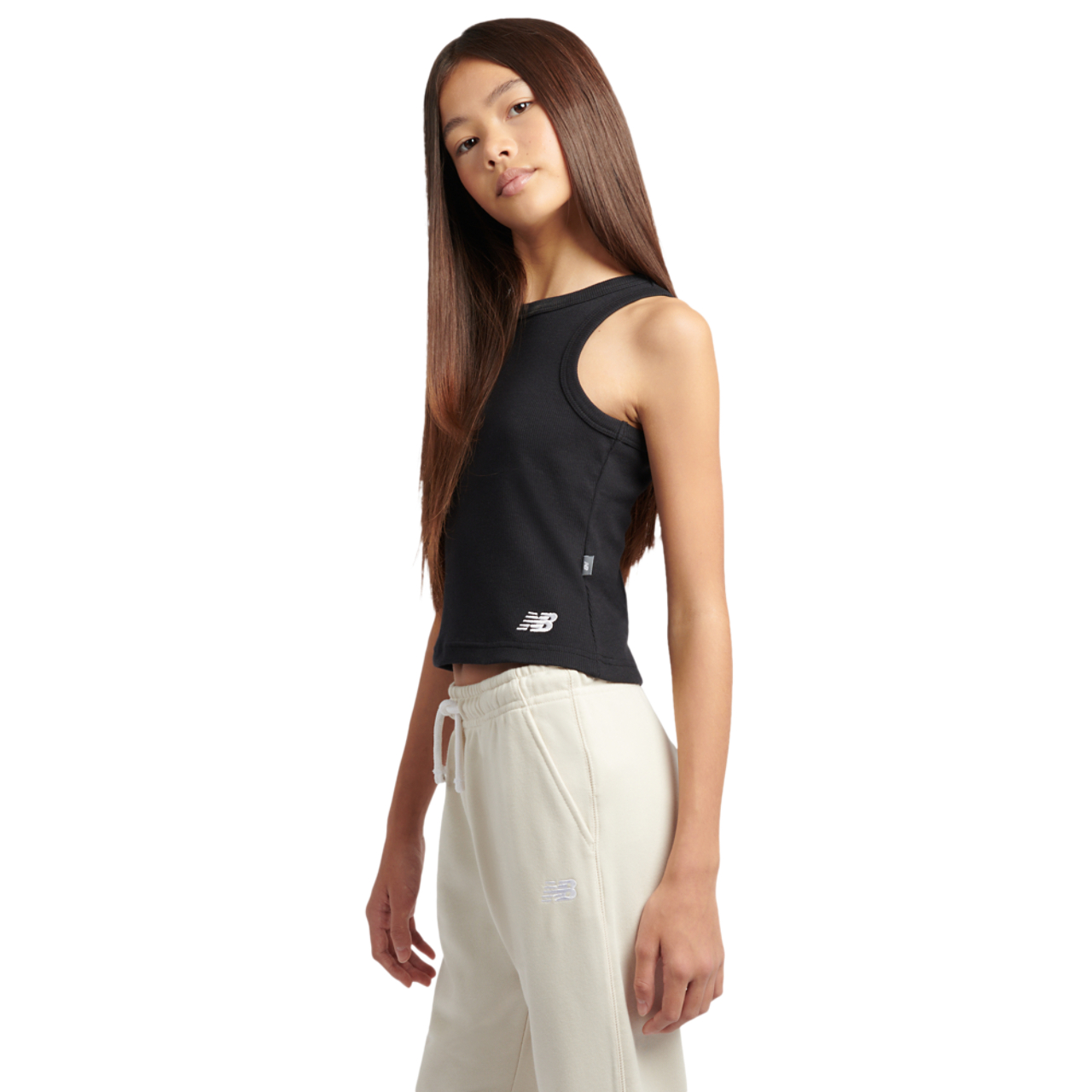 New Balance RIB VEST TANK TOP Rib Vest Tank Top Vest Image 3 of 8. Tap to open photo gallery.