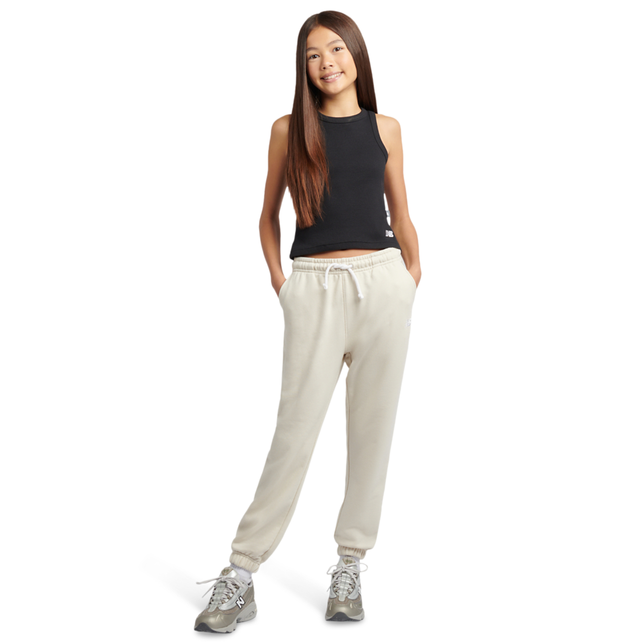 New Balance RIB VEST TANK TOP Rib Vest Tank Top Vest Image 5 of 8. Tap to open photo gallery.