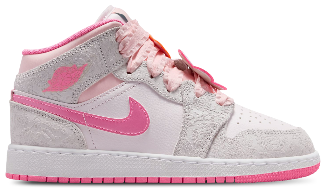 Jordan Air Jordan 1 Mid SE - Girls' Grade School | Foot Locker