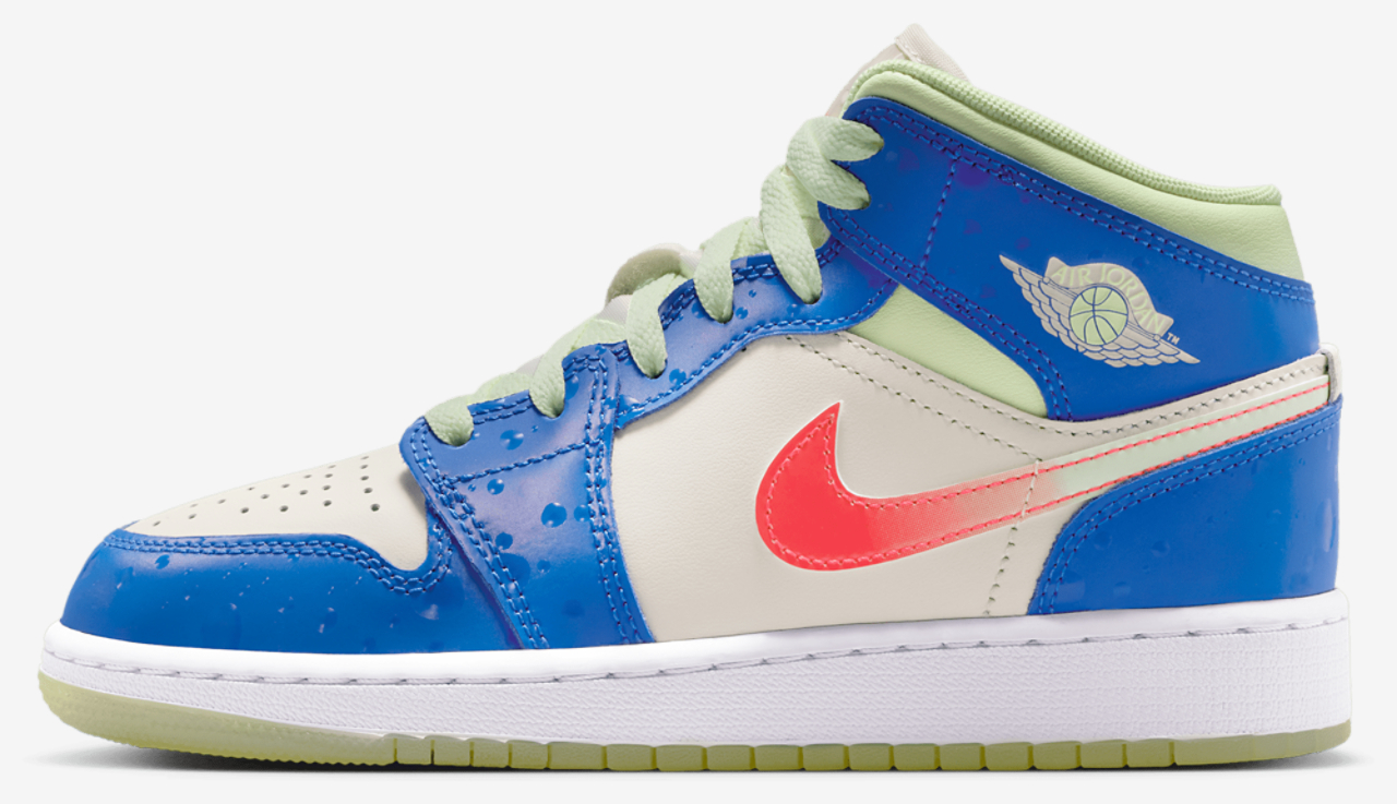 Jordan AJ 1 Mid Image 2 of 5. Tap to open photo gallery.