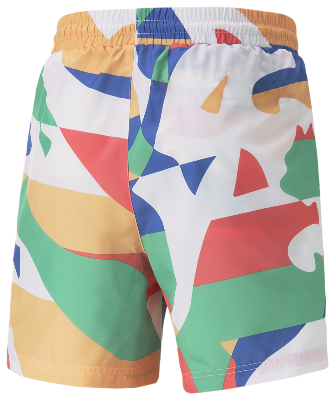 PUMA Worldwide AOP 6 Woven Shorts Image 3 of 3. Tap to open photo gallery.