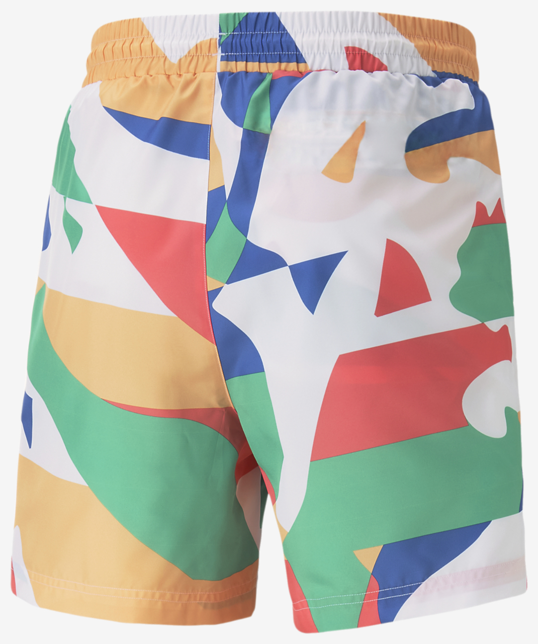 PUMA Worldwide AOP 6 Woven Shorts Image 3 of 3. Tap to open photo gallery.