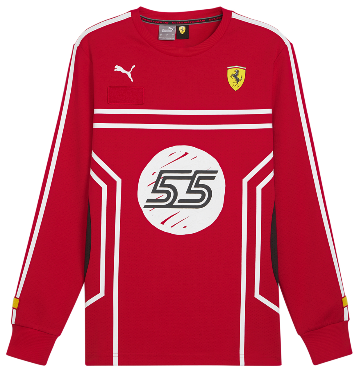 PUMA Joshua Vides For Scuderia Ferrari Mesh Crew Image 1 of 2. Tap to open photo gallery.