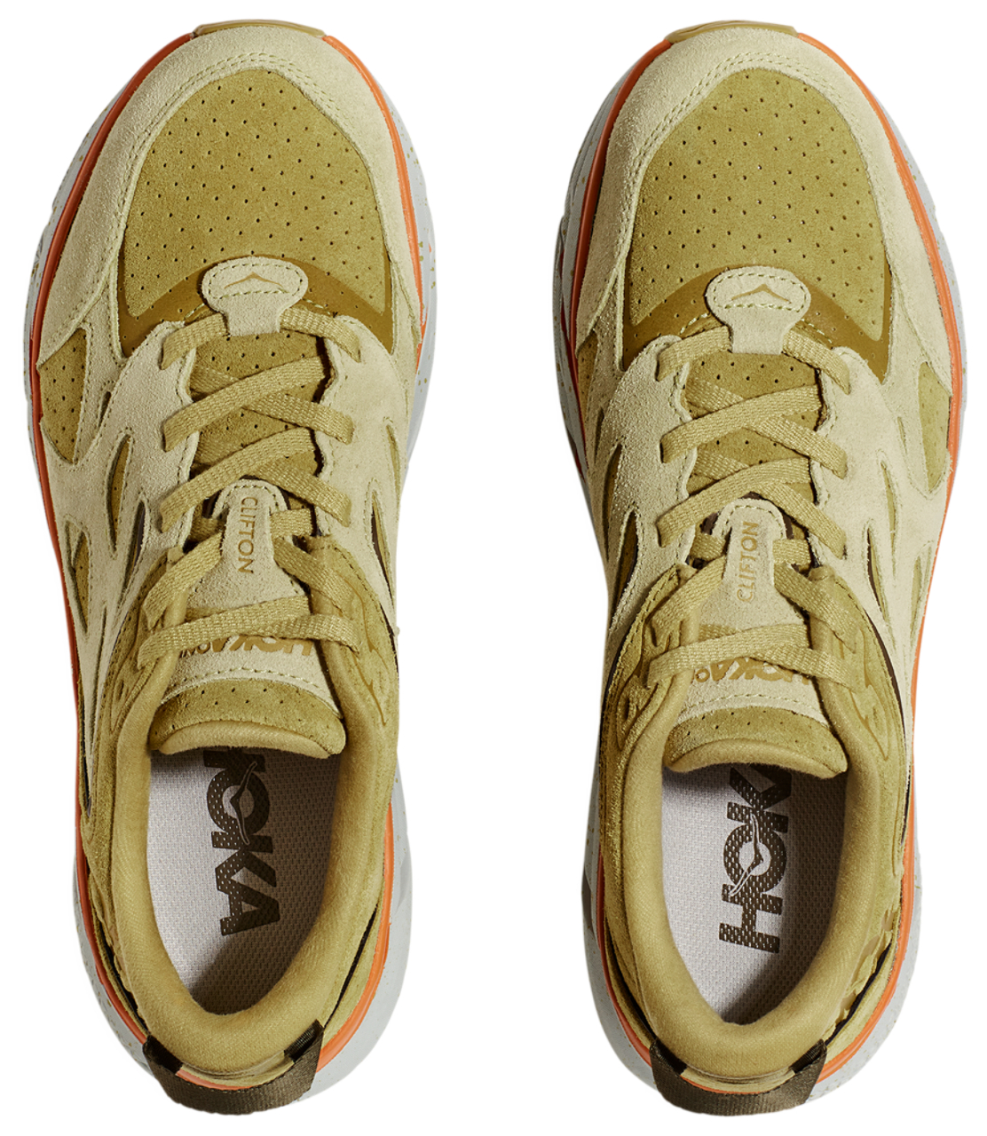 HOKA Clifton L Suede Image 4 de 5. Appuyez pour ouvrir la galerie de photos.