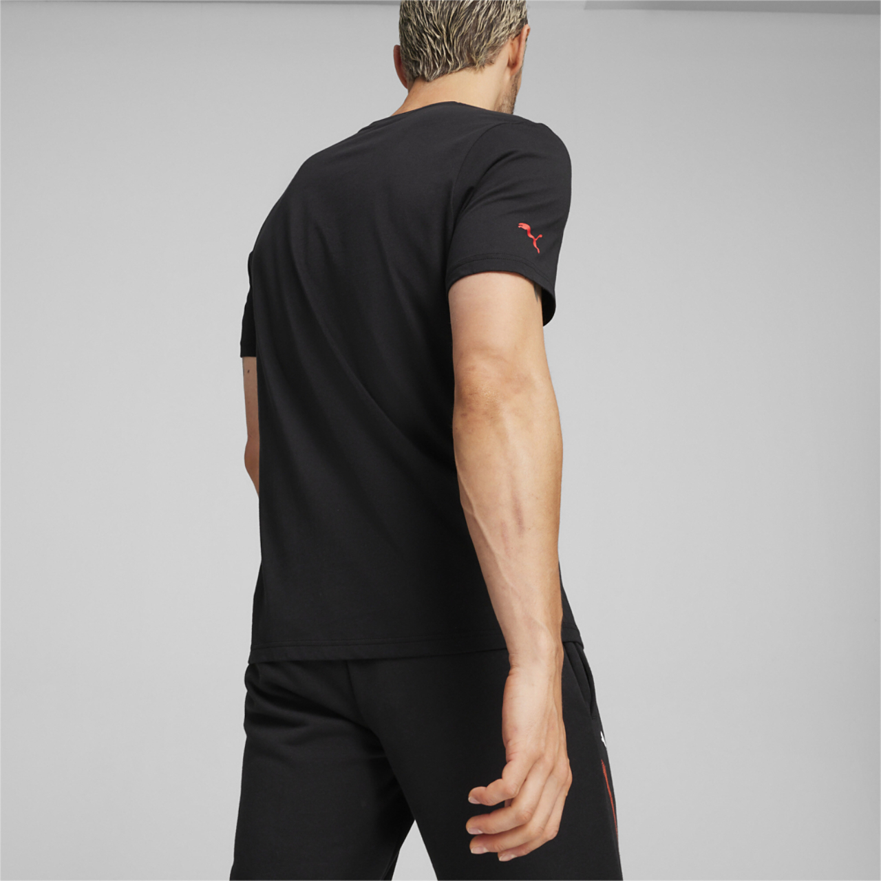 PUMA Essential Logo T-Shirt Image 2 of 5. Tap to open photo gallery.