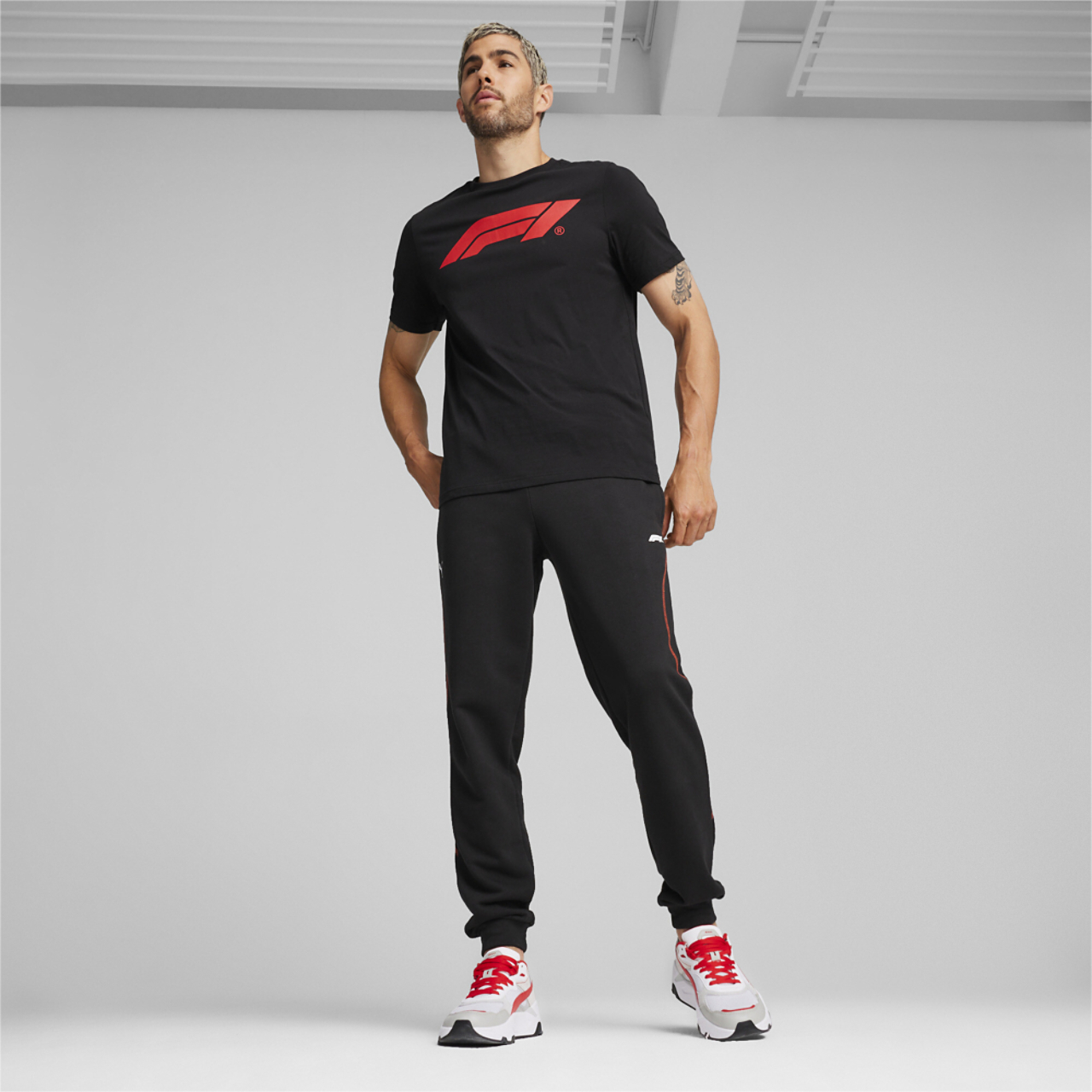 PUMA Essential Logo T-Shirt Image 3 of 5. Tap to open photo gallery.