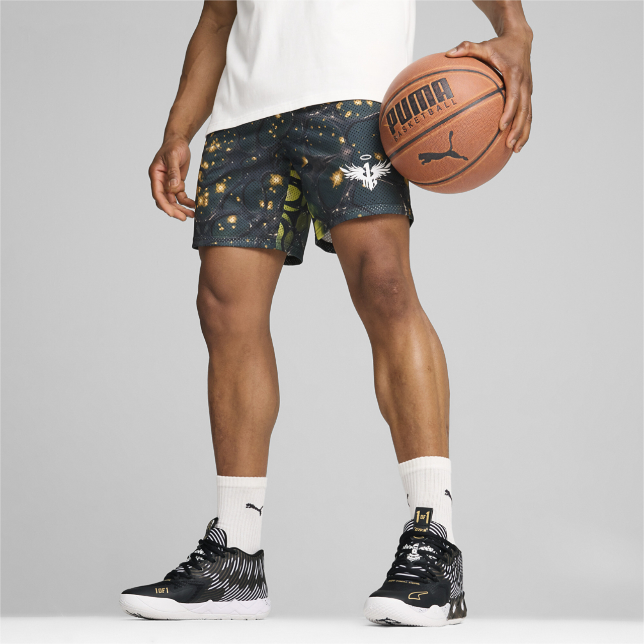 PUMA Melo 50th Shorts Image 1 of 4. Tap to open photo gallery.