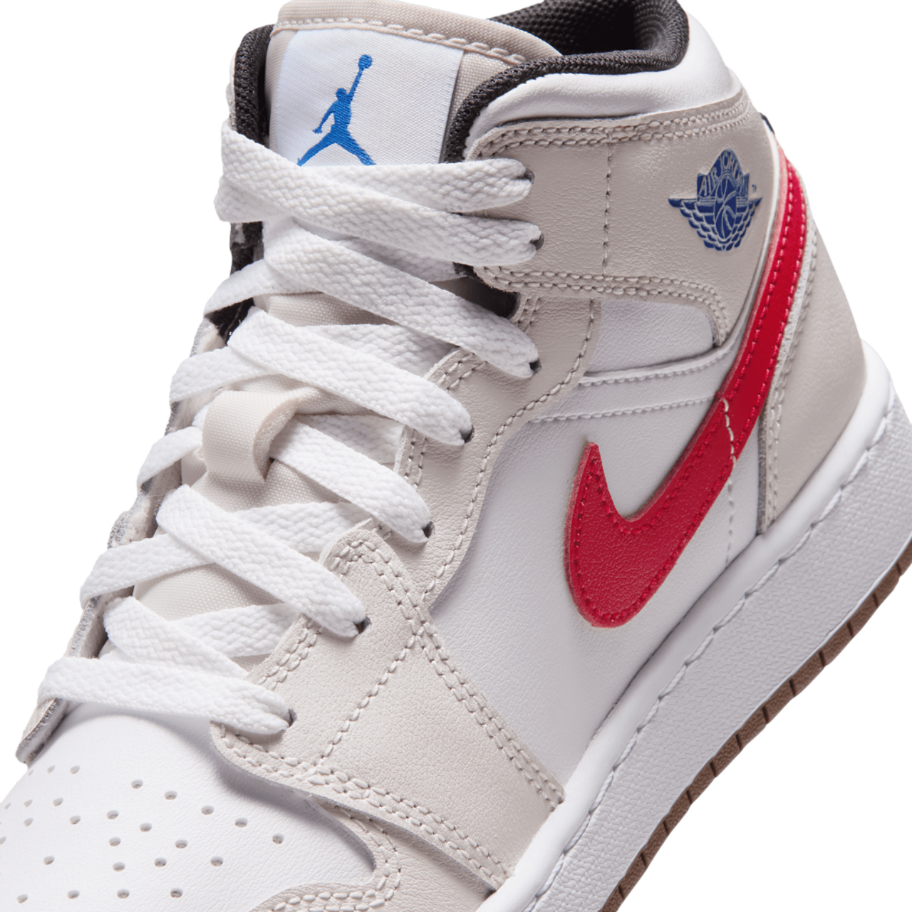 Jordan AJ 1 Mid Image 7 of 8. Tap to open photo gallery.
