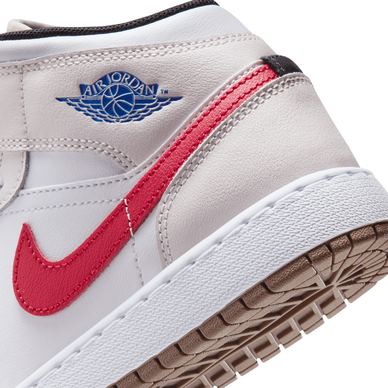 Jordan AJ 1 Mid Image 8 of 8. Tap to open photo gallery.