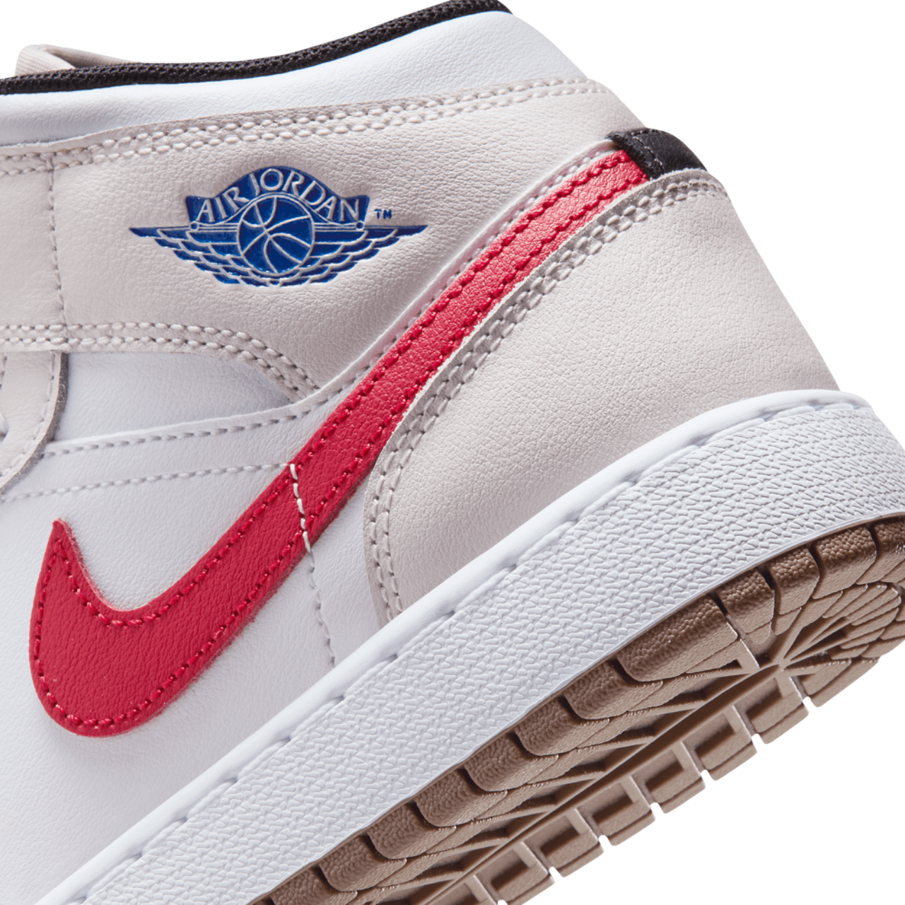 Jordan AJ 1 Mid Image 8 of 8. Tap to open photo gallery.