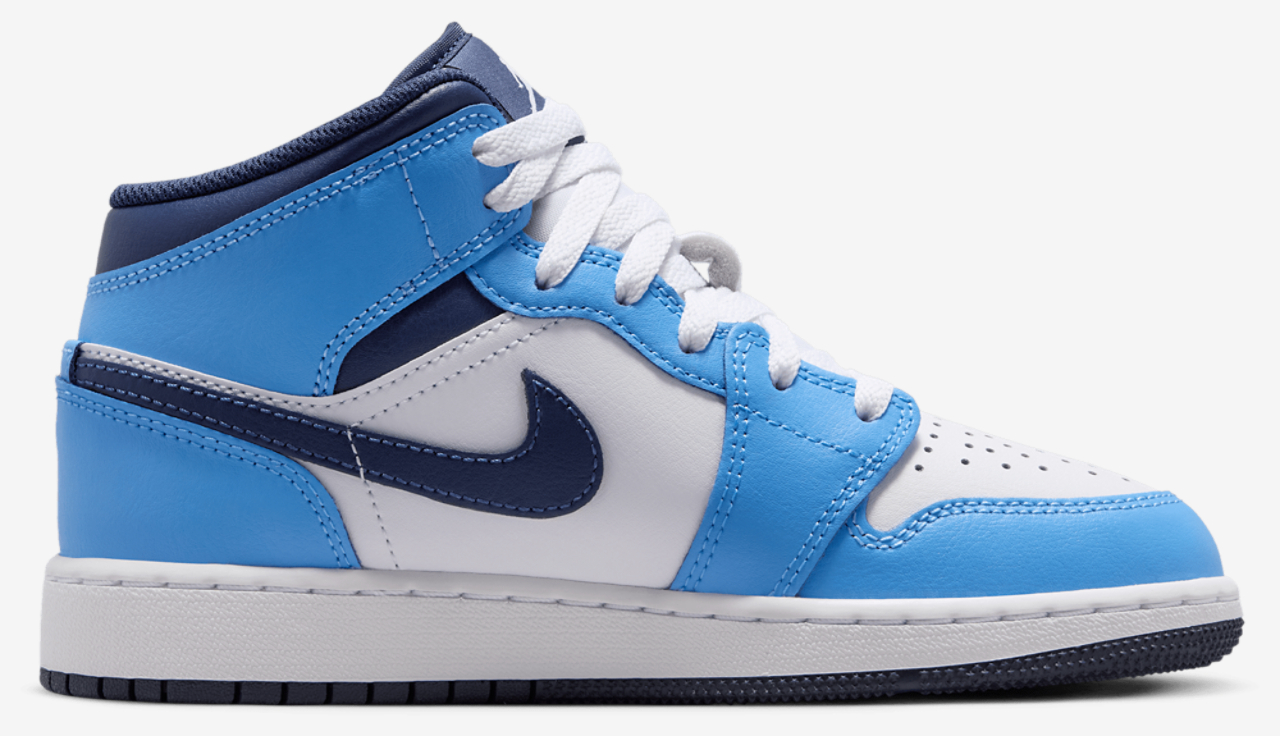 Jordan AJ 1 Mid Image 1 of 5. Tap to open photo gallery.