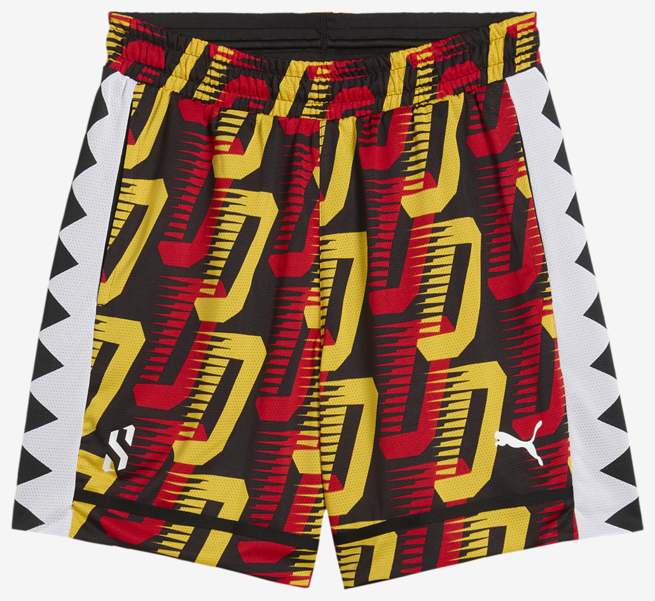 PUMA Scoot Trail AOP All Jaws Shorts Image 1 of 2. Tap to open photo gallery.