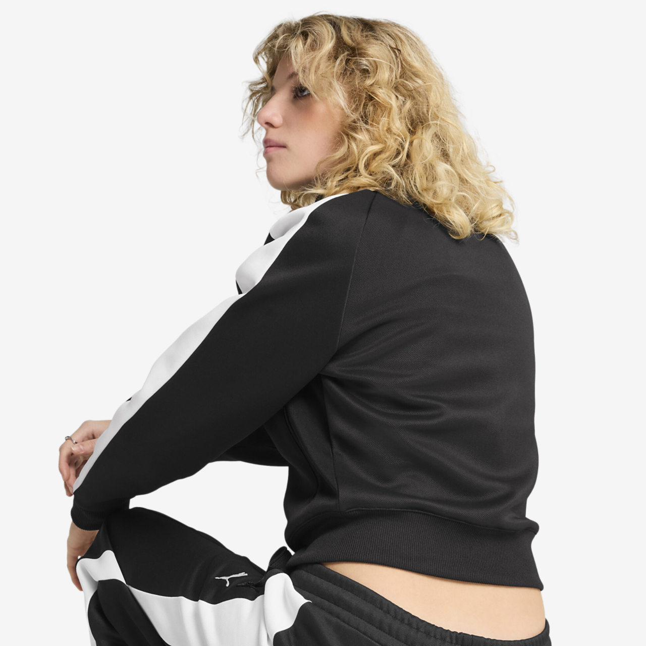 PUMA T7 ALWAYS ON SHORT TRACK JACKET Image 2 of 4. Tap to open photo gallery.