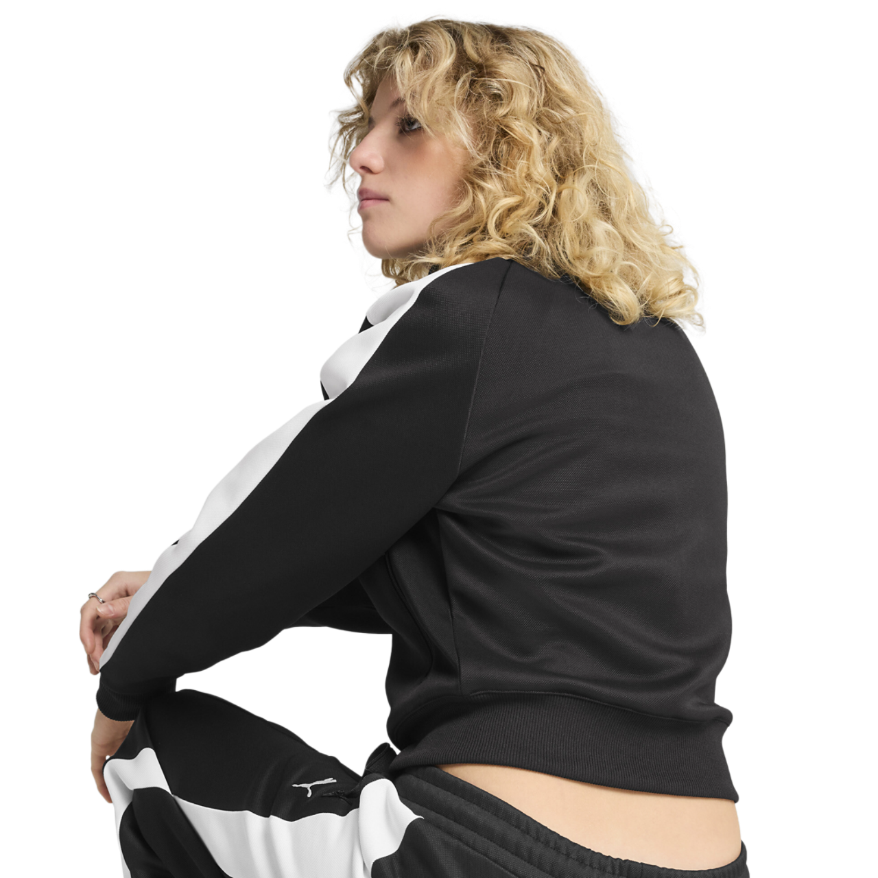 PUMA T7 ALWAYS ON SHORT TRACK JACKET Image 2 of 4. Tap to open photo gallery.