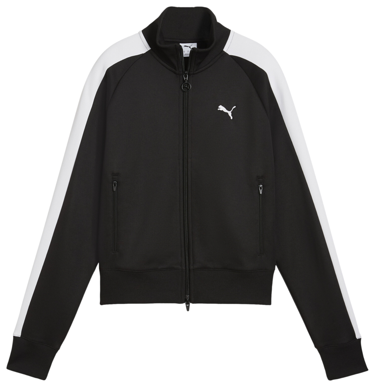 PUMA T7 ALWAYS ON SHORT TRACK JACKET Image 4 of 4. Tap to open photo gallery.