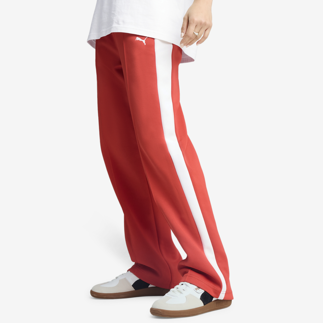 PUMA T7 ALWAYS ON STRAIGHT TRACK PANTS Image 1 of 7. Tap to open photo gallery.
