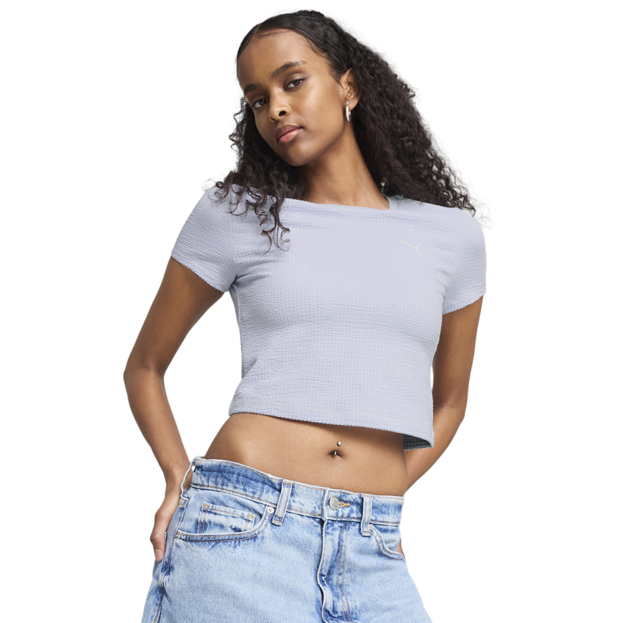 PUMA DARE TO TEXTURED BABY TEE - Women's | Foot Locker