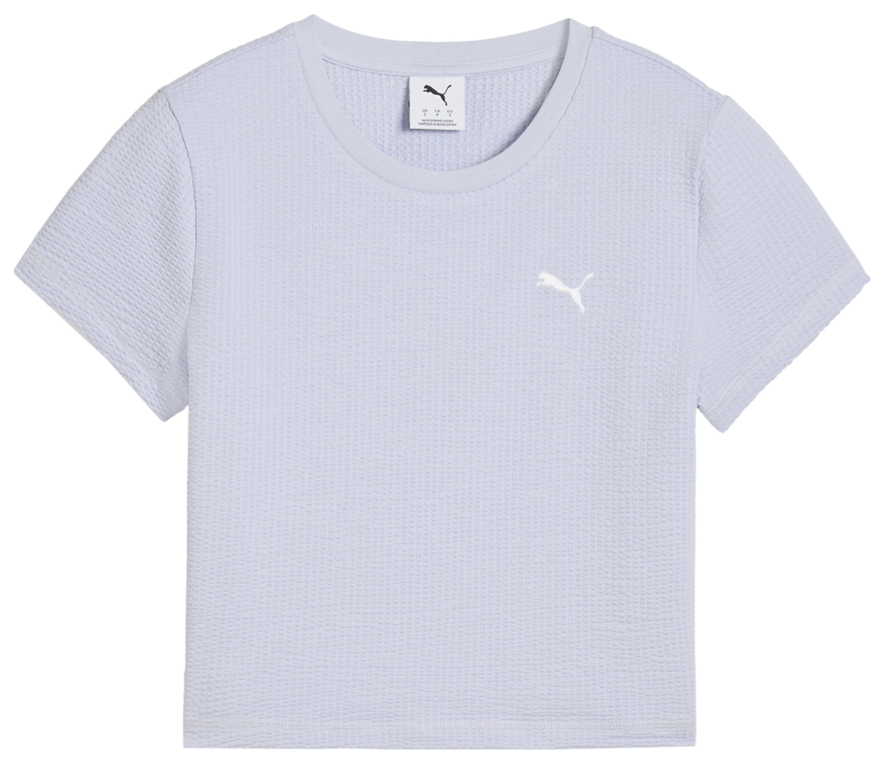 PUMA DARE TO TEXTURED BABY TEE Image 3 of 4. Tap to open photo gallery.