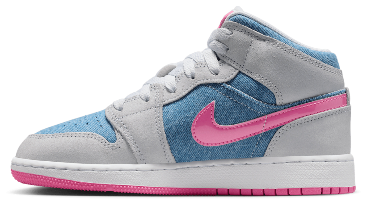 Jordan Air Jordan 1 Mid  Image 2 of 5. Tap to open photo gallery.
