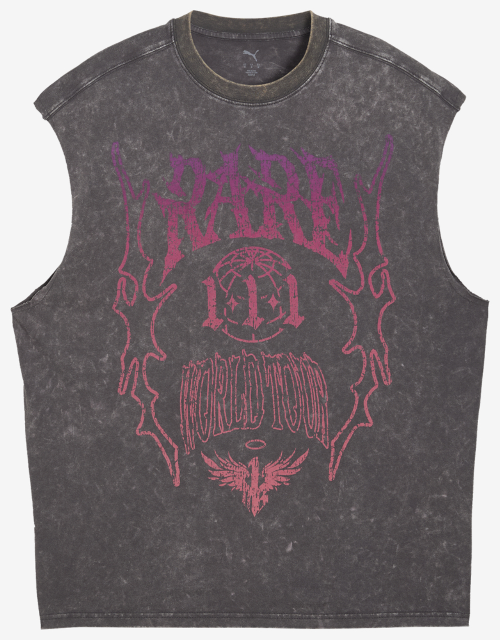 PUMA Lamelo World Tour-Nament Cut Off T-Shirt Image 1 of 1. Tap to open photo gallery.