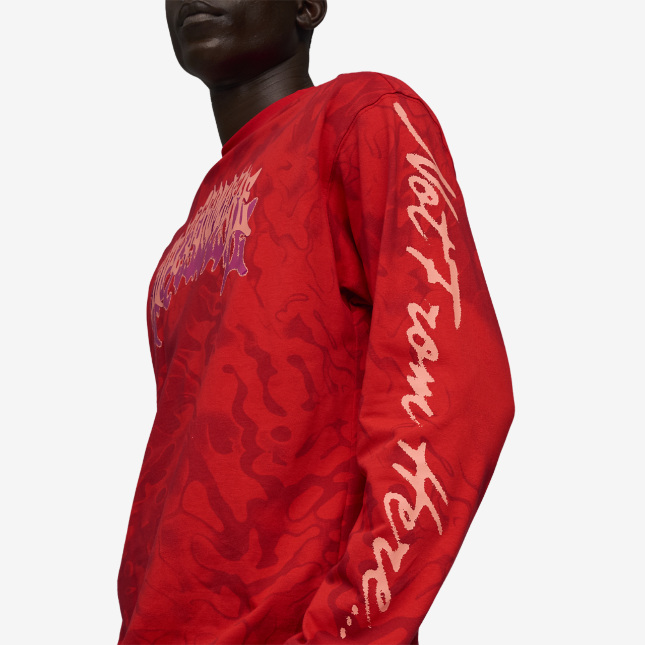 PUMA Lamelo Supernova Long Sleeve AOP Tee Image 3 of 7. Tap to open photo gallery.