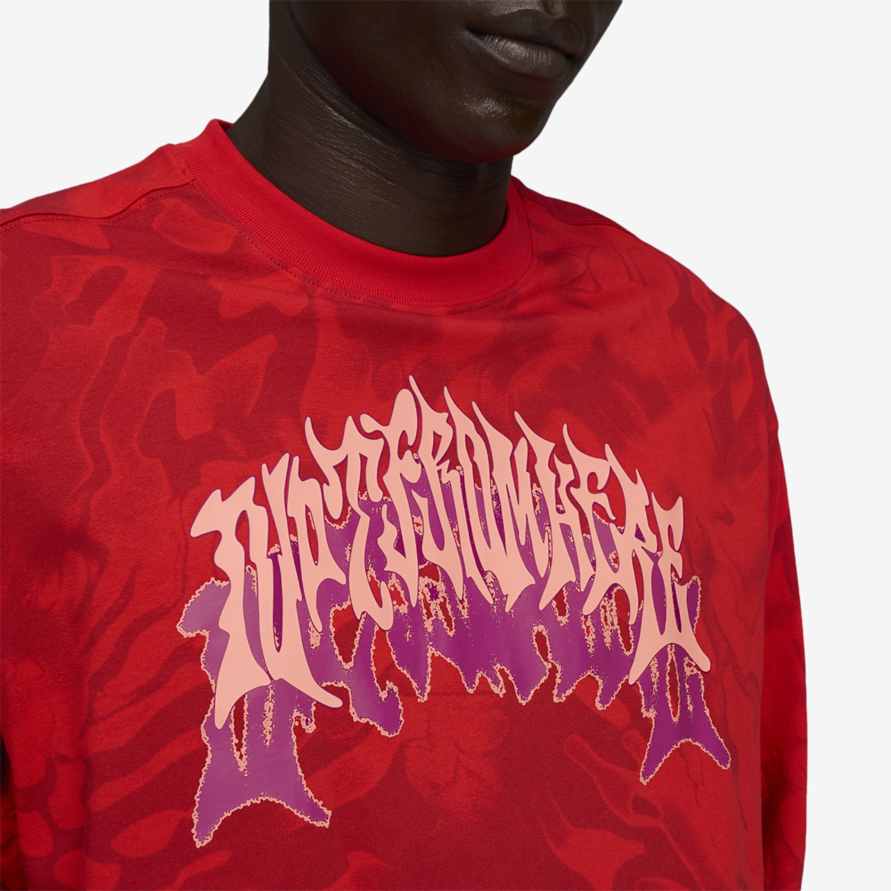 PUMA Lamelo Supernova Long Sleeve AOP Tee Image 4 of 7. Tap to open photo gallery.
