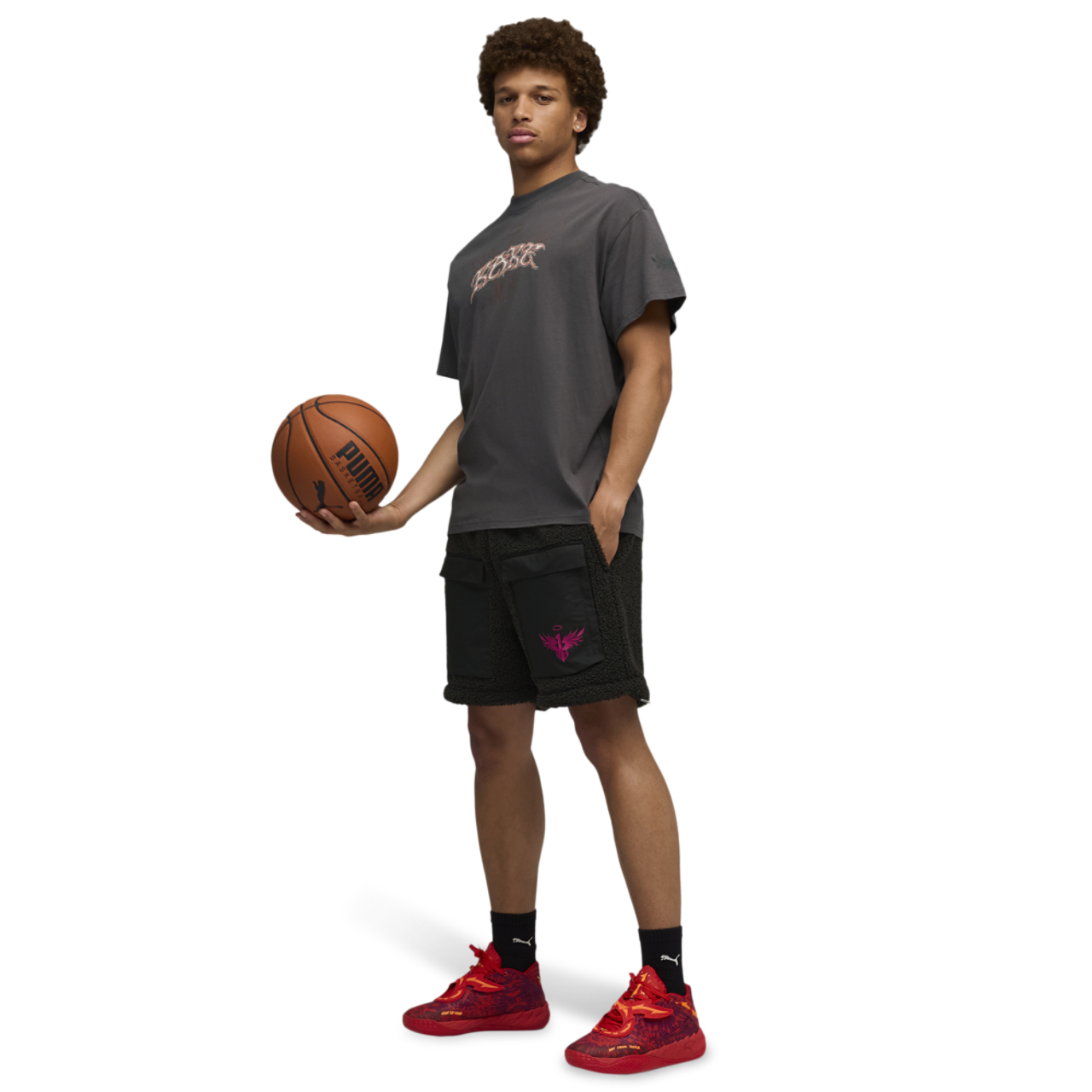 PUMA Lamelo Supernova Sherpa Pant Image 5 of 7. Tap to open photo gallery.