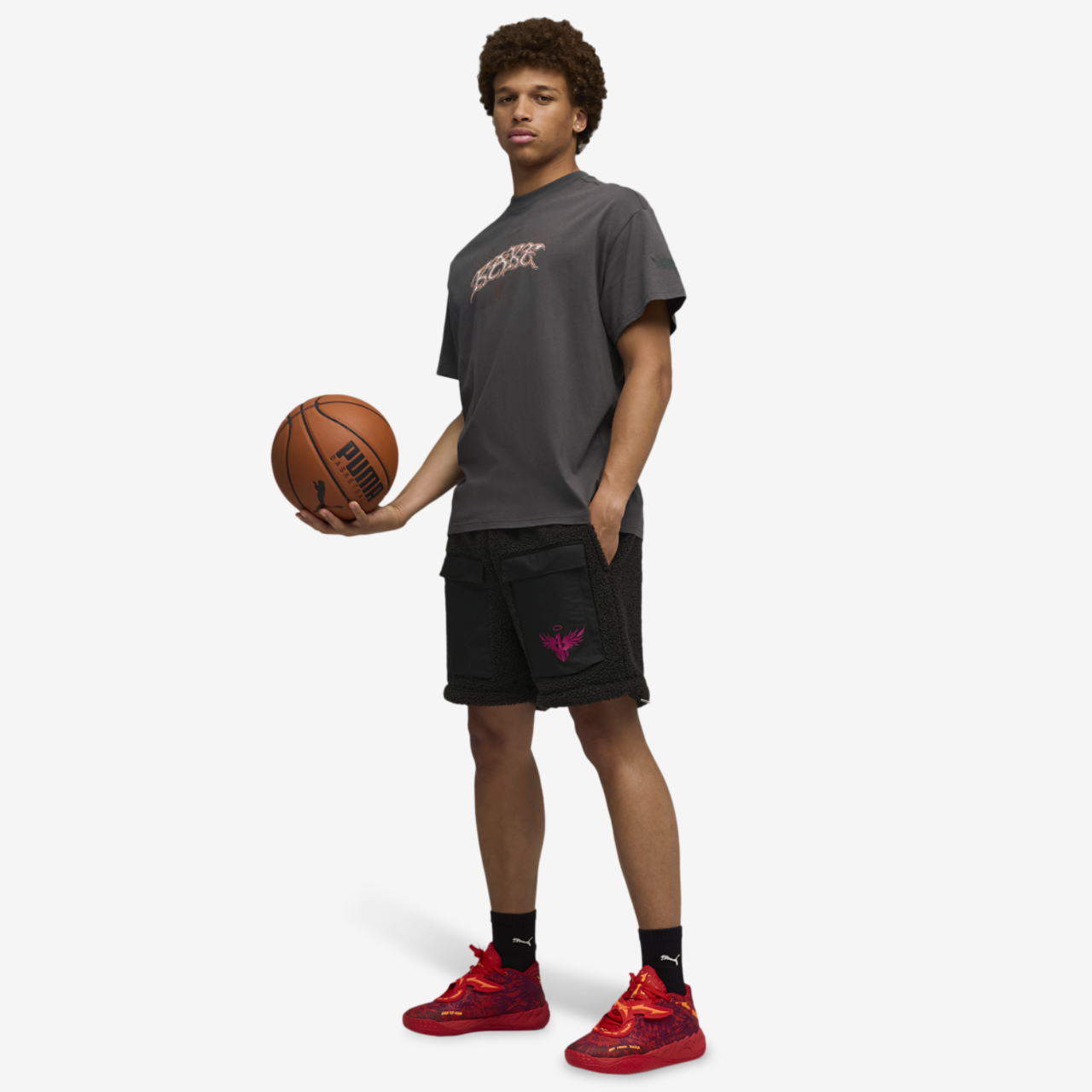 PUMA Lamelo Supernova Sherpa Pant Image 5 of 7. Tap to open photo gallery.