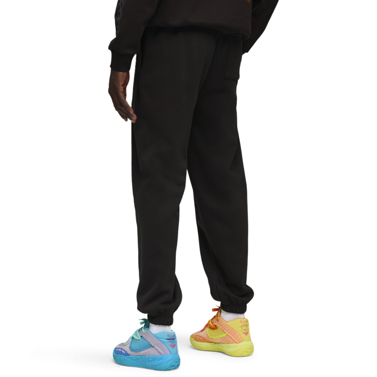 PUMA Hoops x Rick and Morty Sweat Pants Image 2 of 7. Tap to open photo gallery.