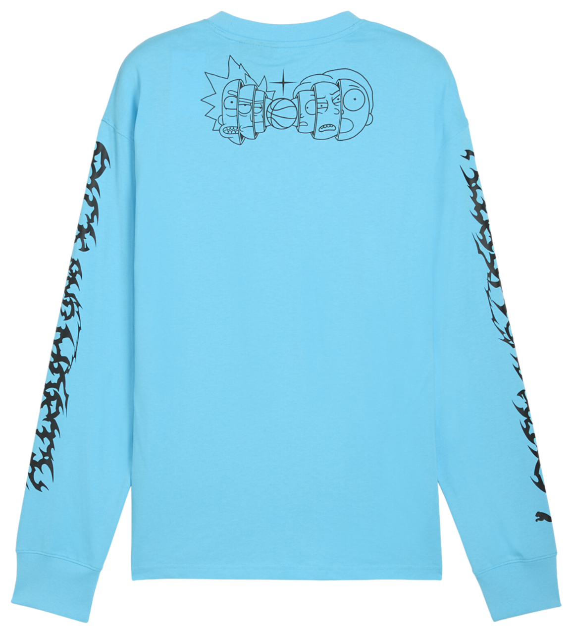 PUMA Hoops x Rick and Morty Long Sleeve T-Shirt Image 7 of 7. Tap to open photo gallery.