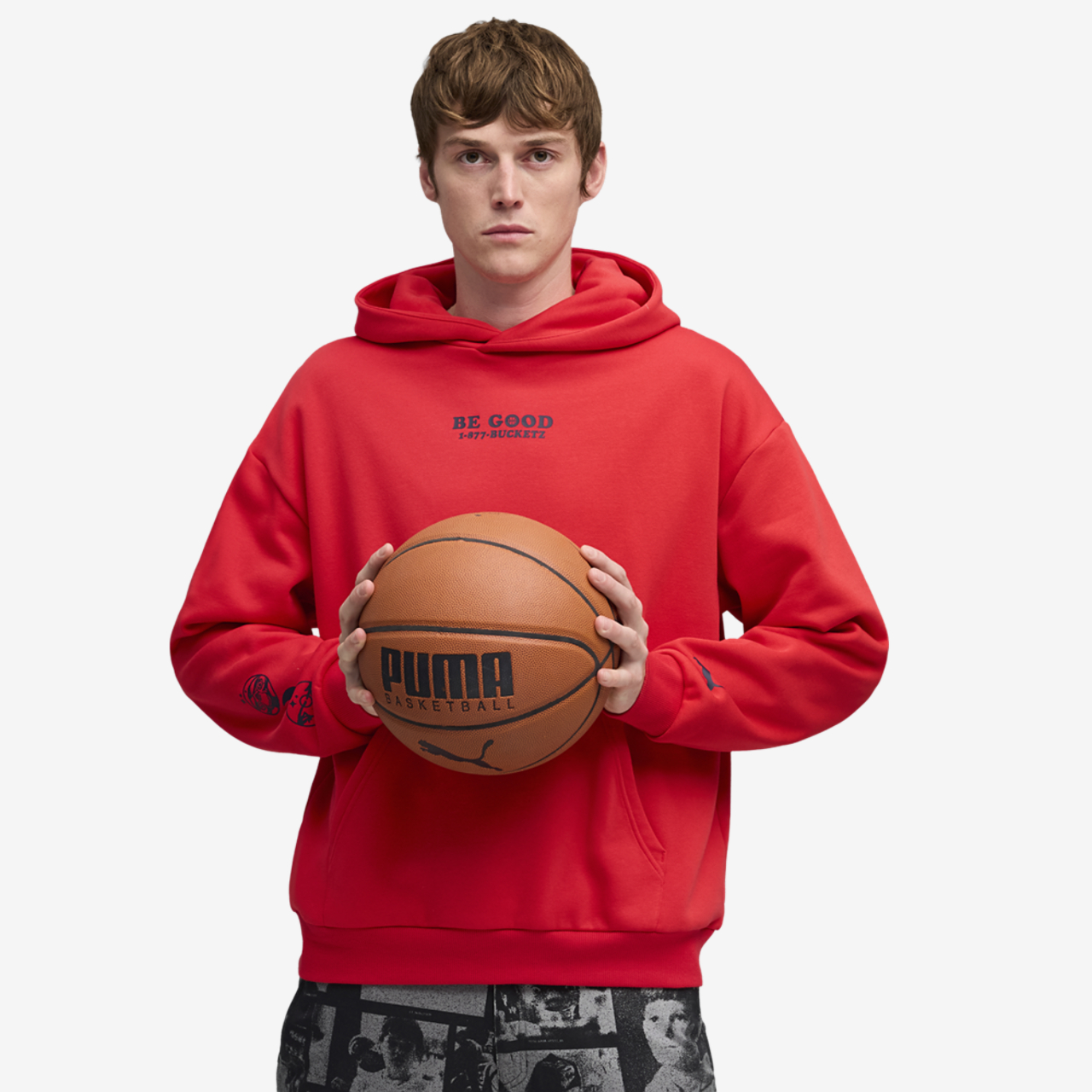 PUMA Hoops X E.T. Hoodie Image 1 of 7. Tap to open photo gallery.
