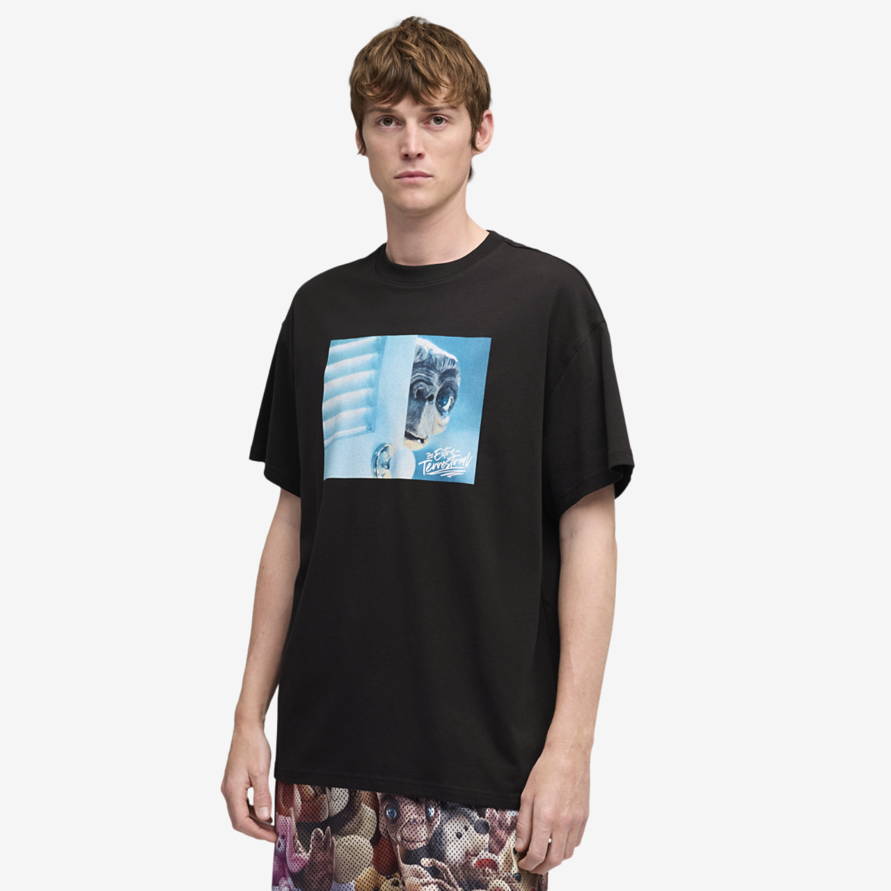 PUMA Hoops X E.T. T-Shirt II Image 1 of 5. Tap to open photo gallery.