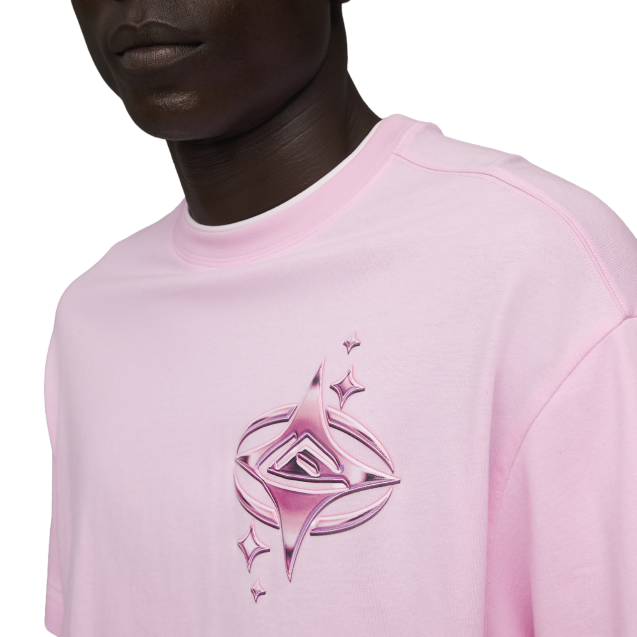 PUMA Lafrance Pink Heem Long Sleeve Tee Image 3 of 7. Tap to open photo gallery.