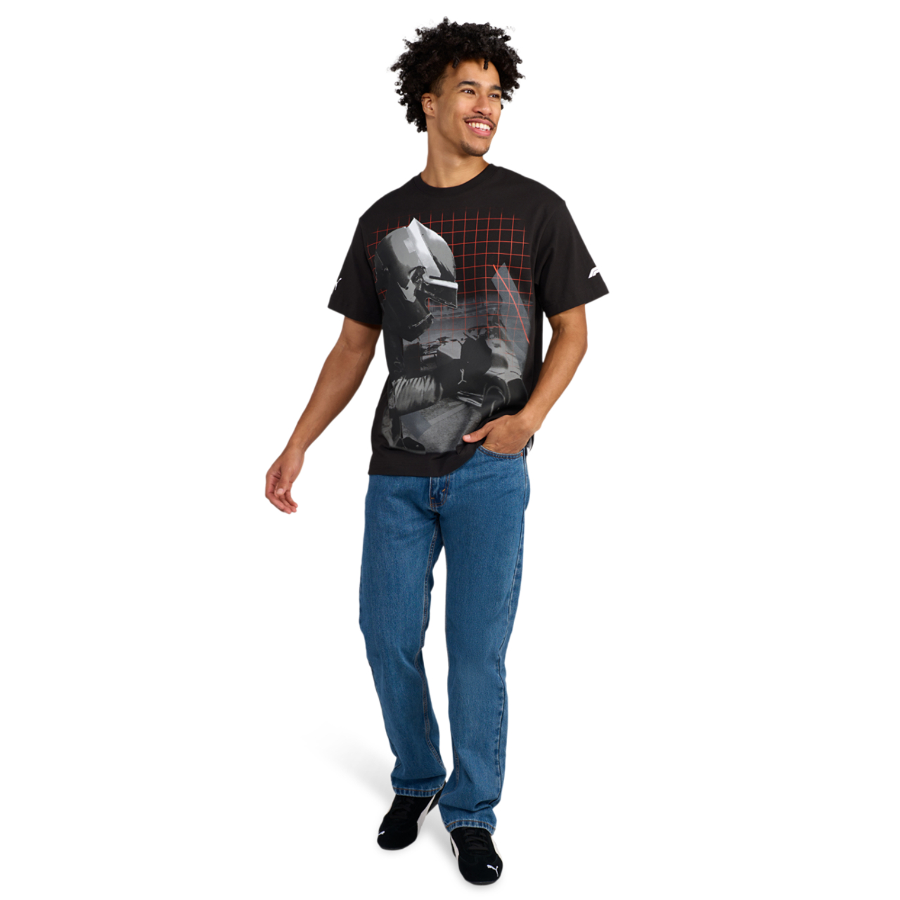 PUMA F1 Driver T-Shirt Image 4 of 4. Tap to open photo gallery.