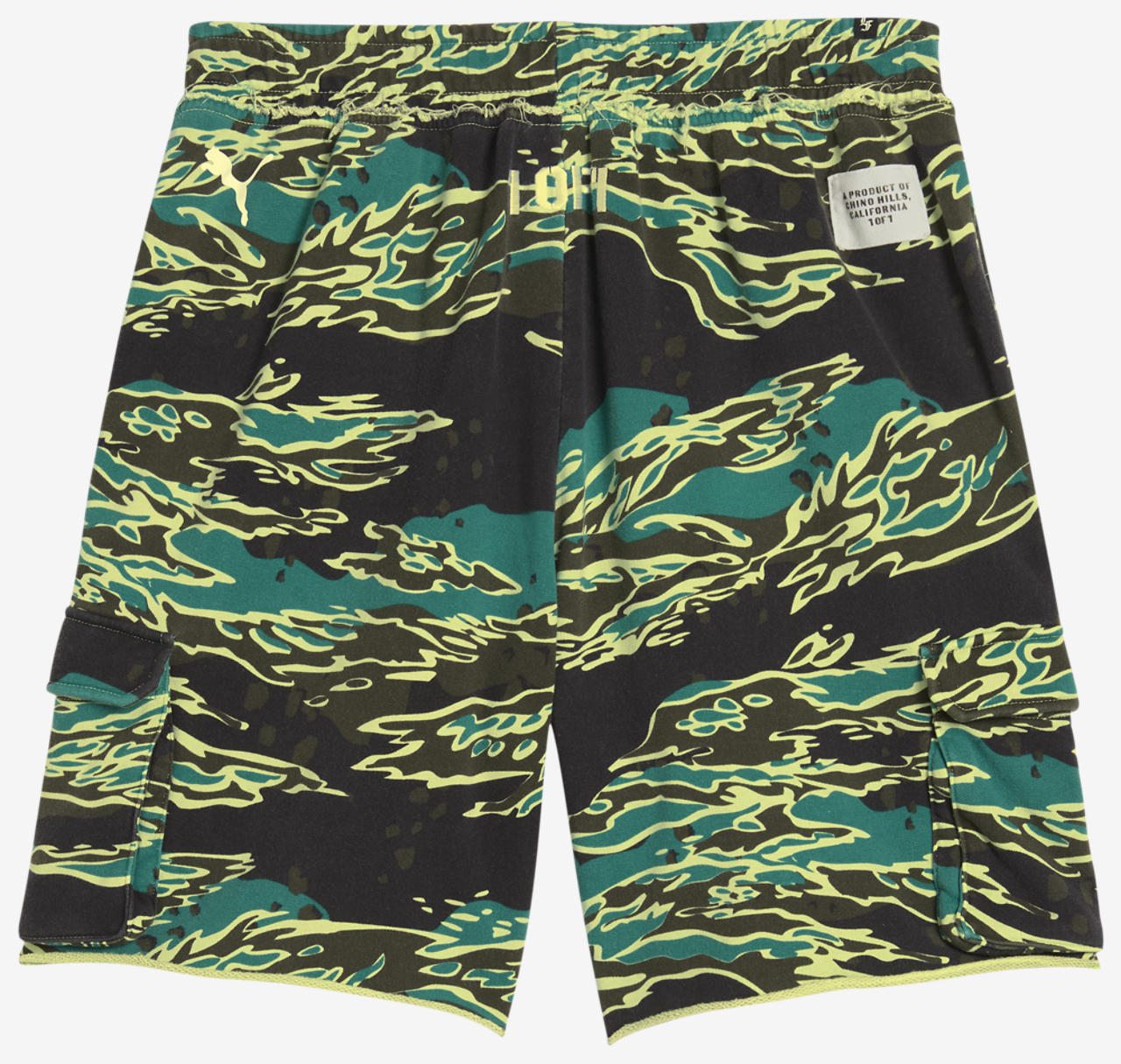PUMA LaFrance Supply Terry Shorts Image 5 of 5. Tap to open photo gallery.