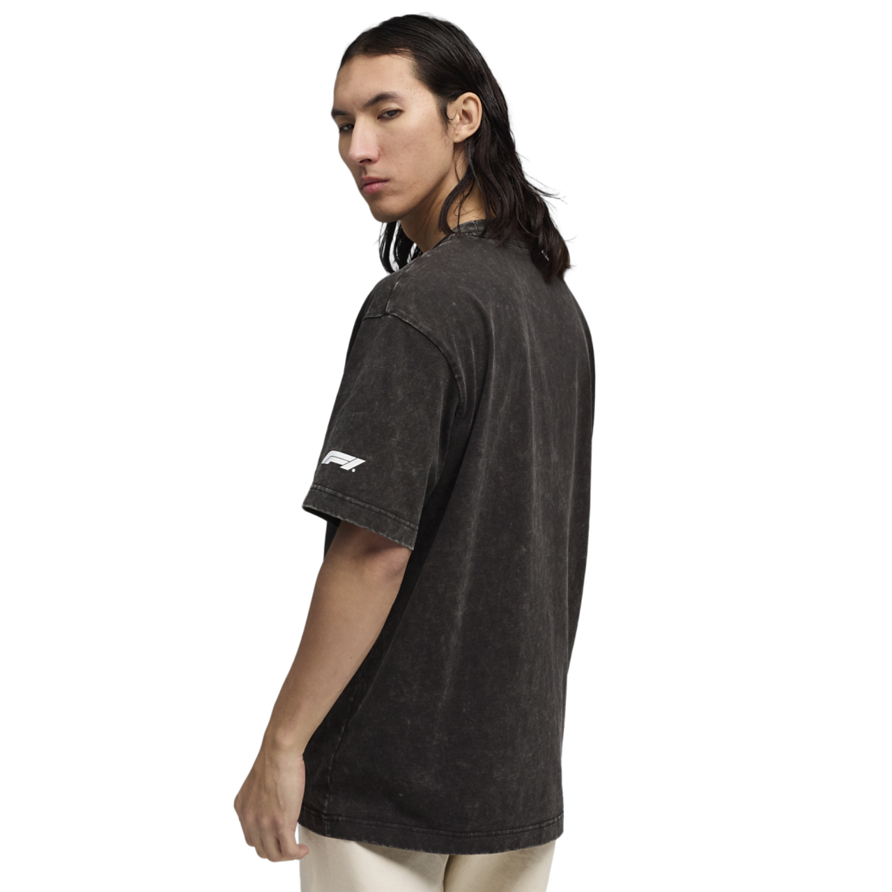 PUMA F1 Miami Washed Graphic Tee Image 2 of 5. Tap to open photo gallery.