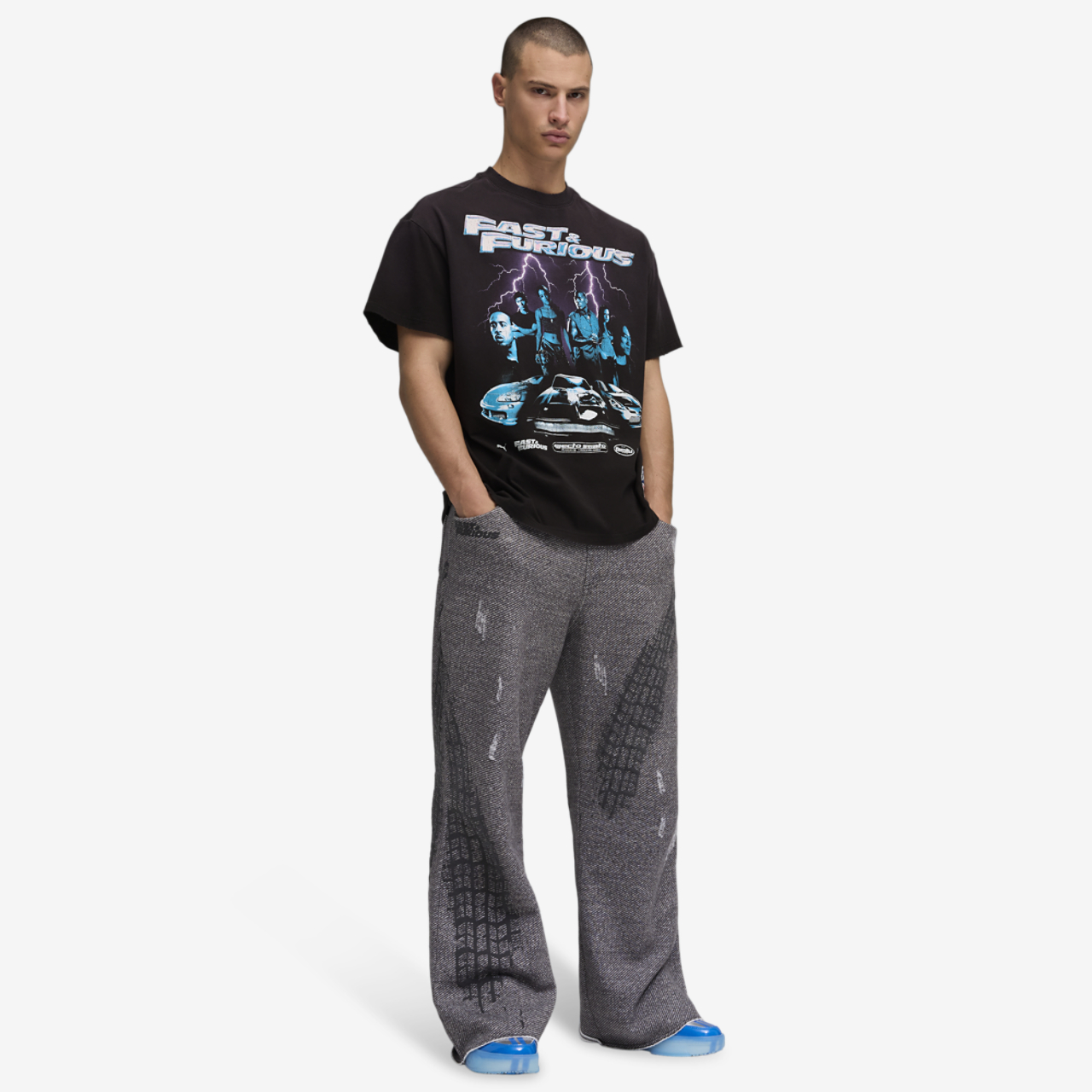 PUMA x Fast & Furious T-Shirt II Image 3 of 5. Tap to open photo gallery.