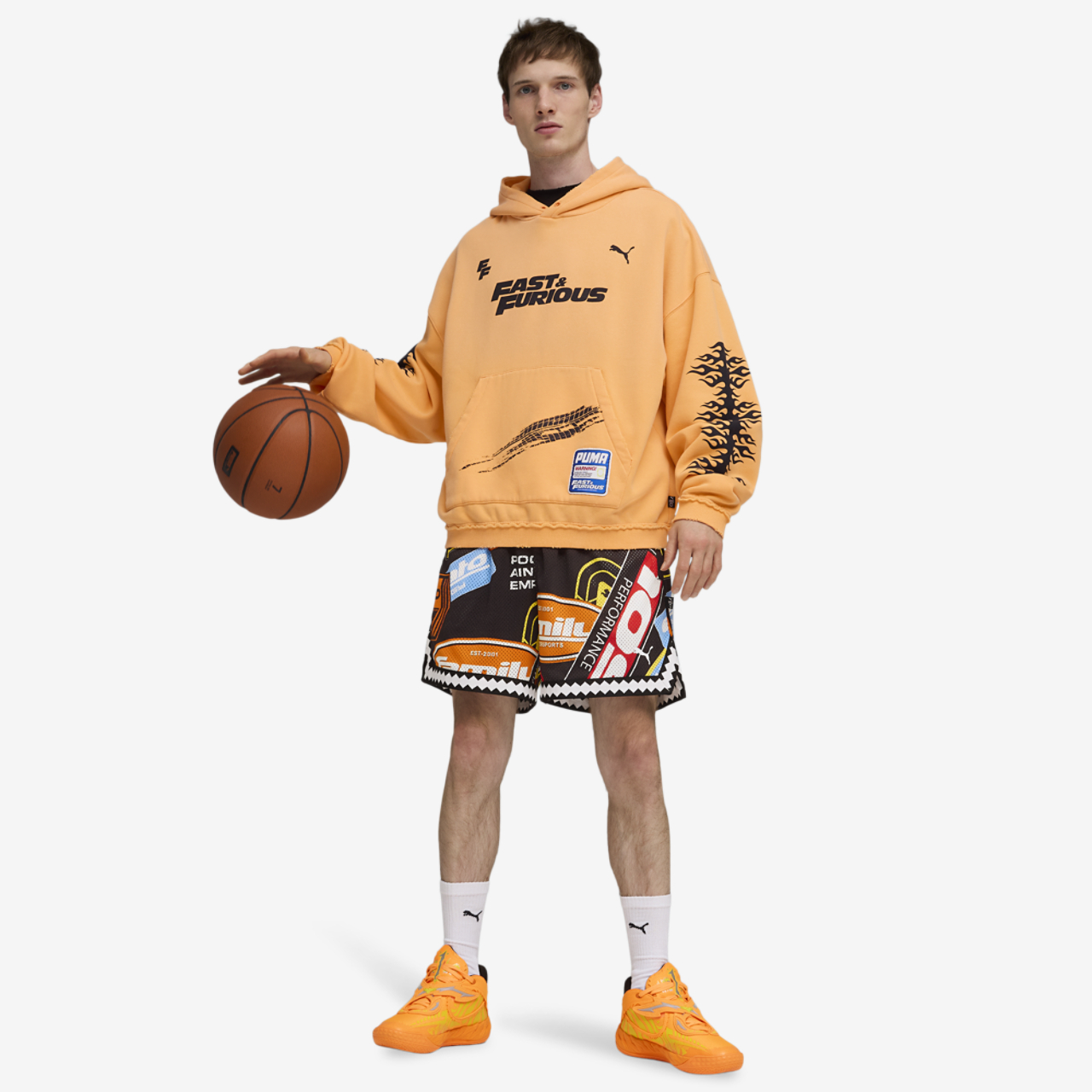 PUMA x Fast & Furious Hoodie Image 3 of 5. Tap to open photo gallery.