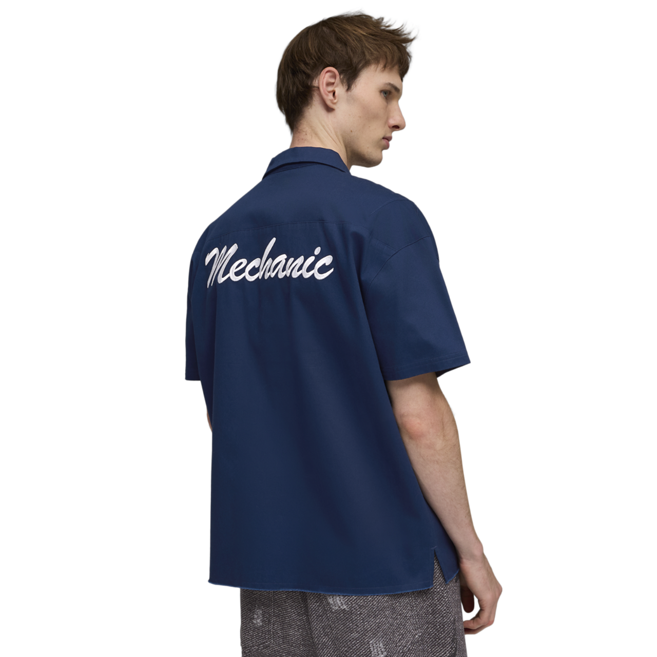 PUMA x Fast & Furious Mechanic Shirt Image 2 of 5. Tap to open photo gallery.