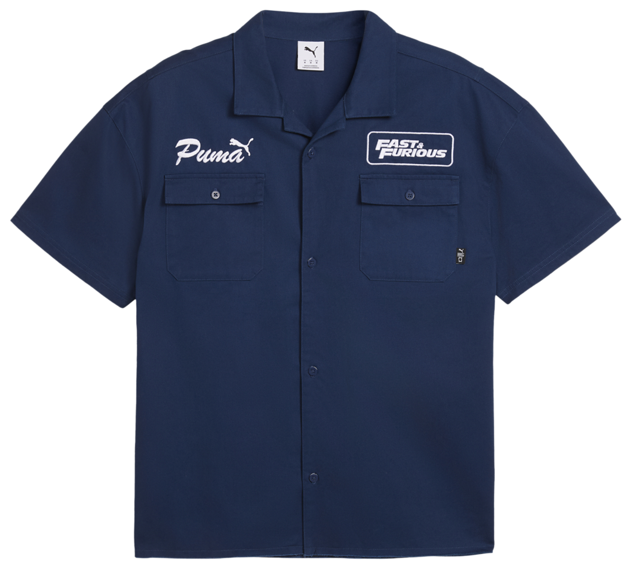 PUMA x Fast & Furious Mechanic Shirt Image 4 of 5. Tap to open photo gallery.
