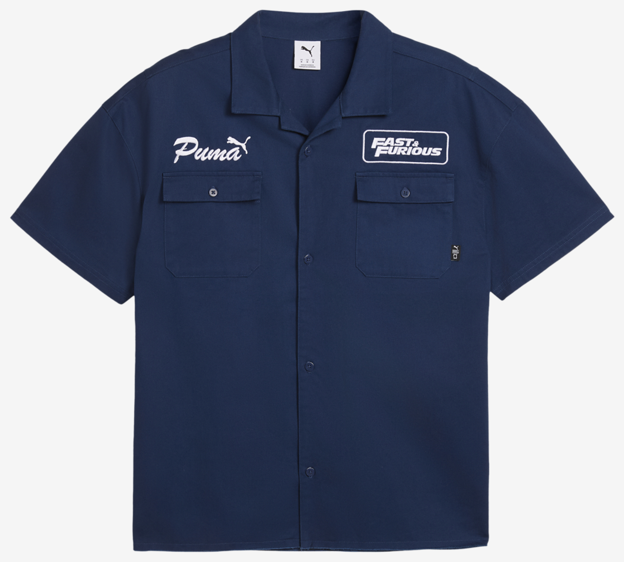 PUMA x Fast & Furious Mechanic Shirt Image 4 of 5. Tap to open photo gallery.