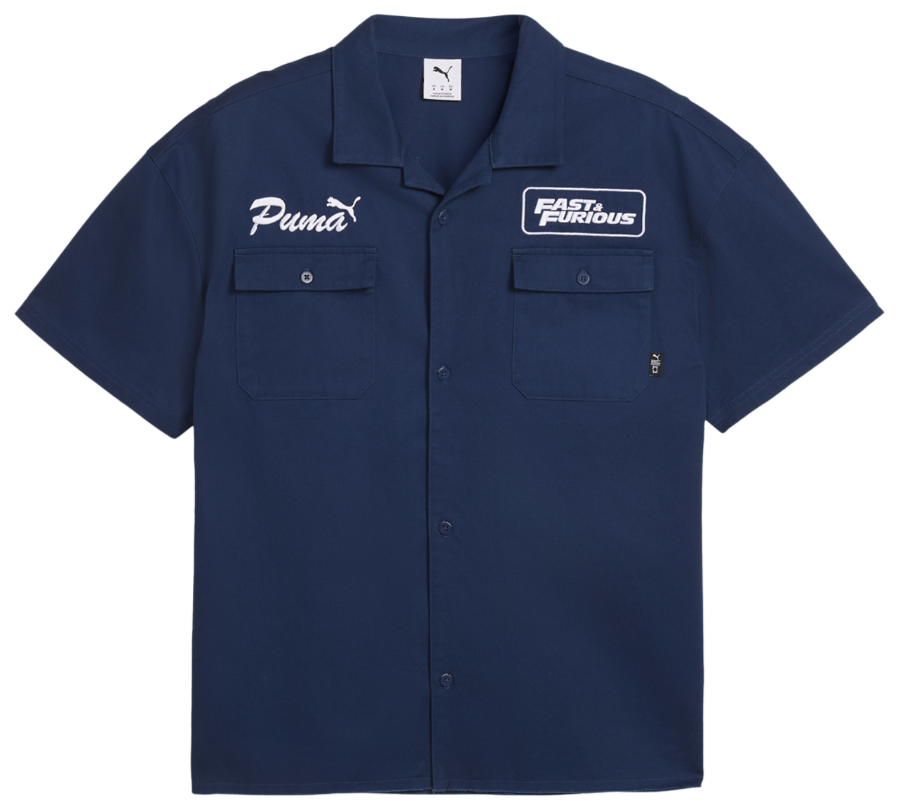 PUMA x Fast & Furious Mechanic Shirt Image 4 of 5. Tap to open photo gallery.