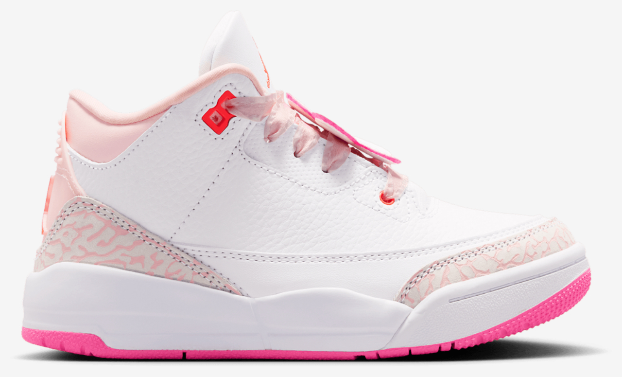 Jordan Retro 3 Fem Image 1 of 9. Tap to open photo gallery.