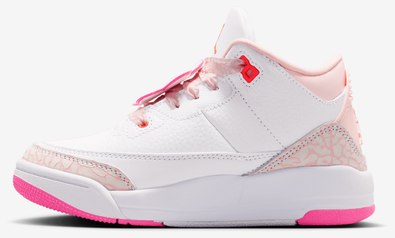 Jordan Retro 3 Fem Image 2 of 9. Tap to open photo gallery.