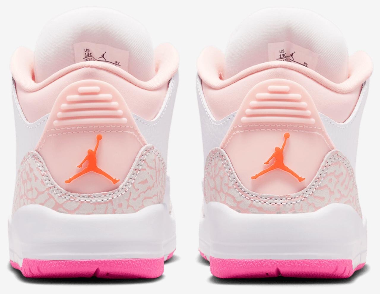 Jordan Retro 3 Fem Image 3 of 9. Tap to open photo gallery.