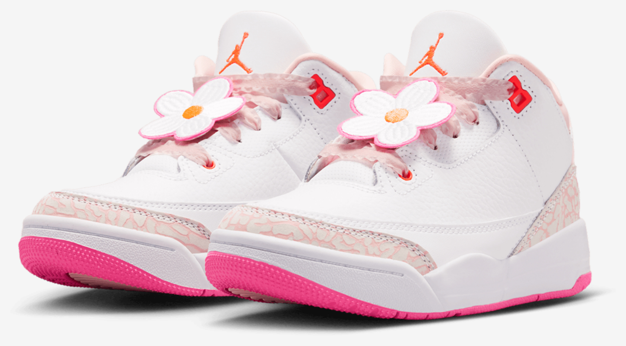 Jordan Retro 3 Fem Image 6 of 9. Tap to open photo gallery.