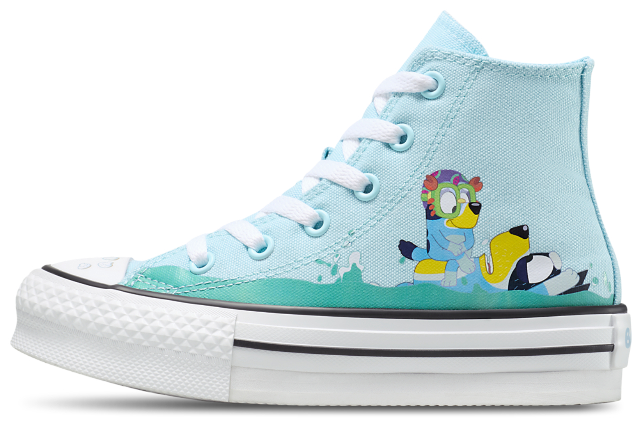 Converse Chuck Taylor All Star EVA Lift Bluey  Image 3 of 14. Tap to open photo gallery.