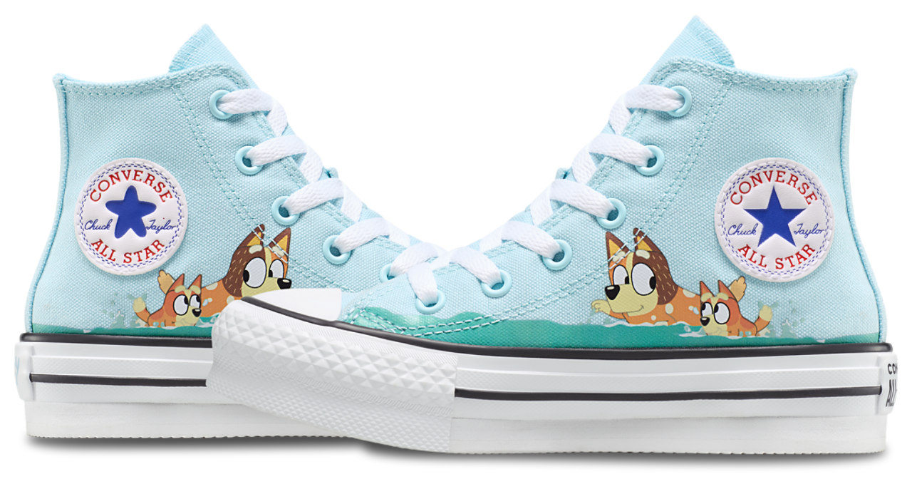 Converse Chuck Taylor All Star EVA Lift Bluey  Image 7 of 14. Tap to open photo gallery.