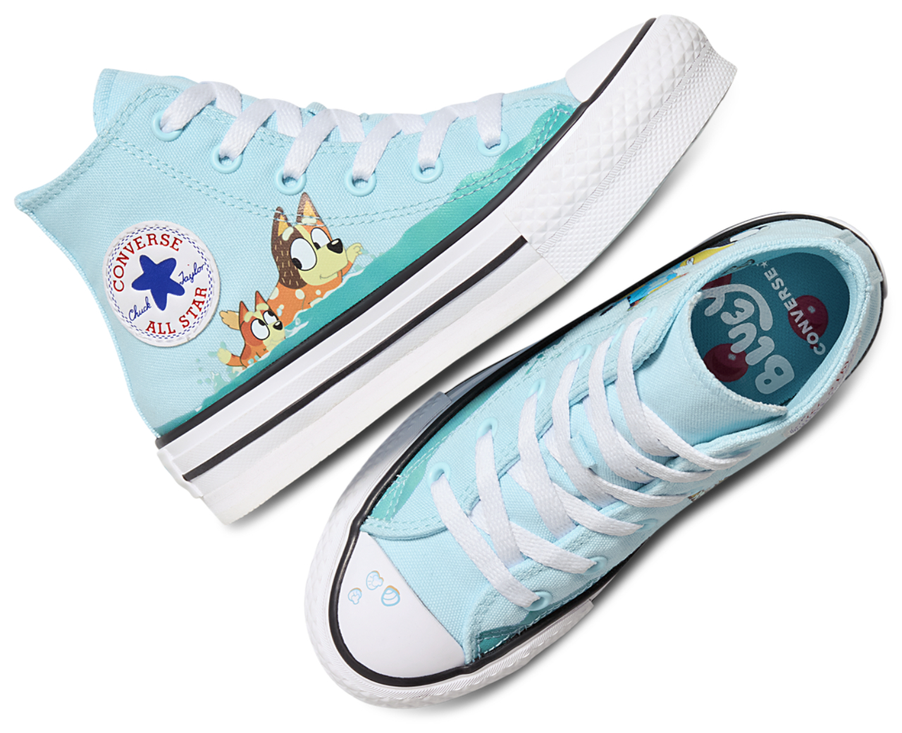 Converse Chuck Taylor All Star EVA Lift Bluey  Image 14 of 14. Tap to open photo gallery.